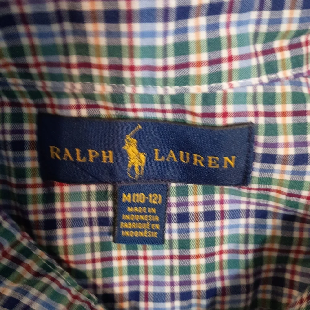 Ralph Lauren - Multicolor Plaid Shirt - Size Medium